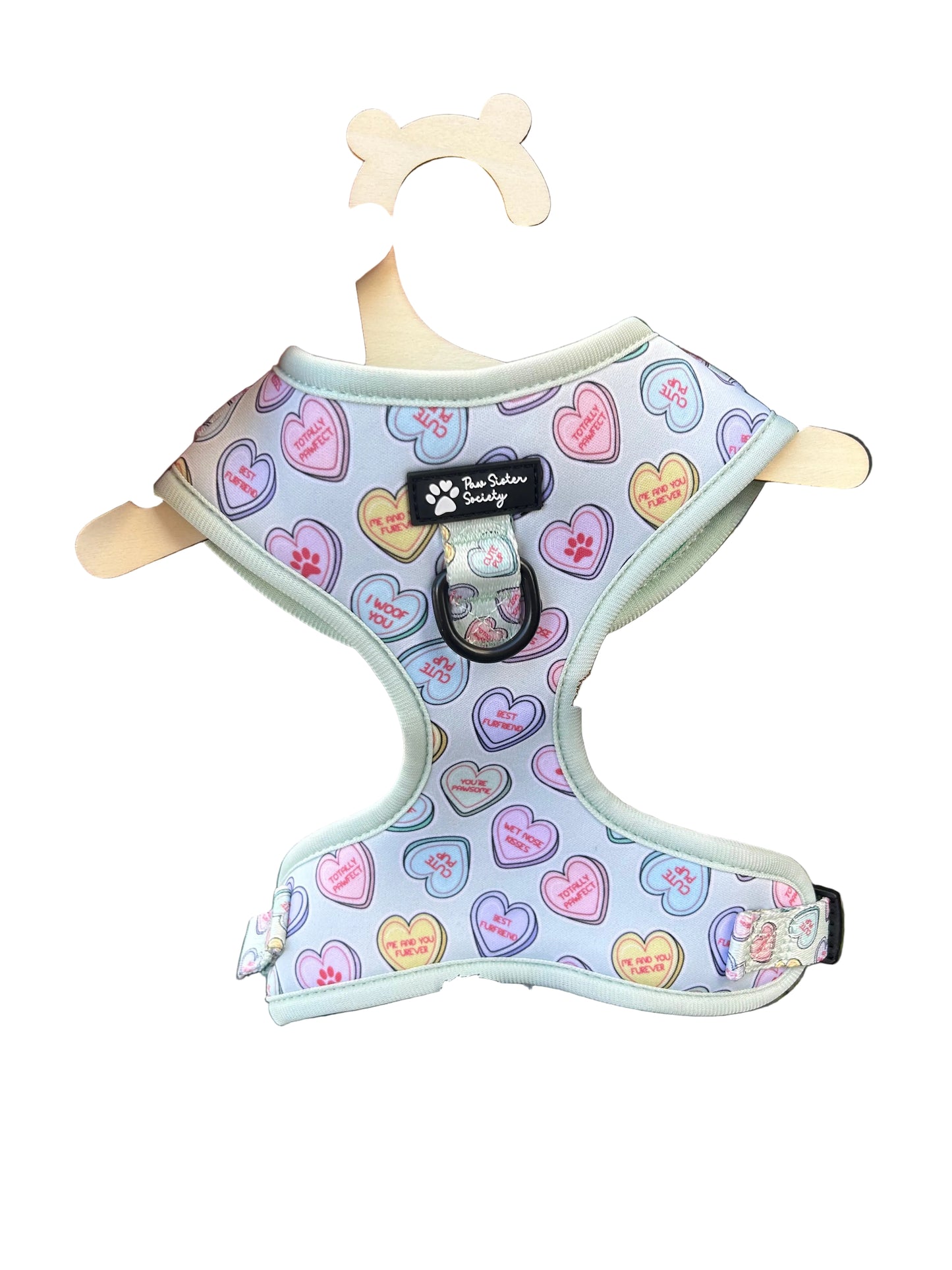 'Barks and Kisses' Harness