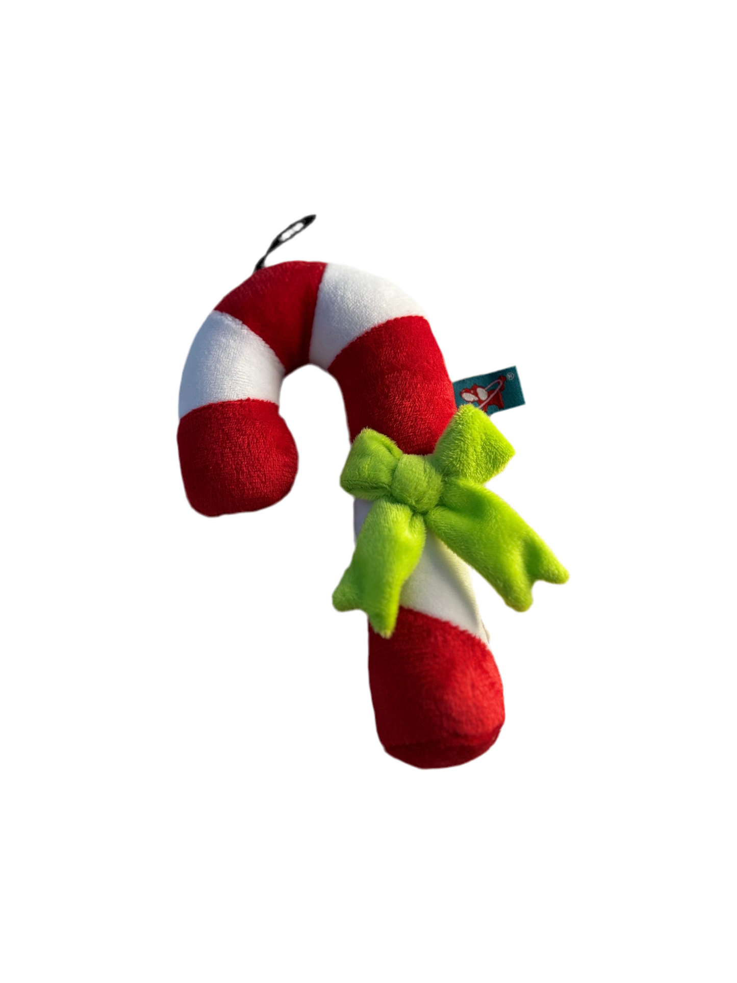 Candy cane plush toy