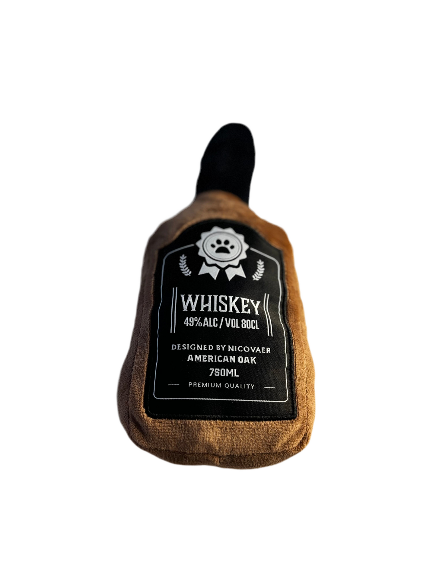 Whisky bottle plush toy